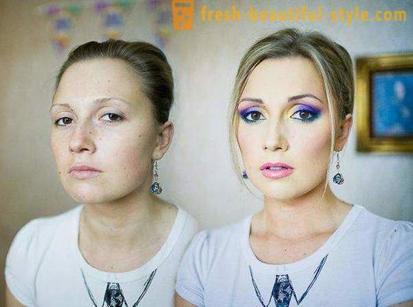 Pred in po: make-up kot sredstvo za spremembo videza
