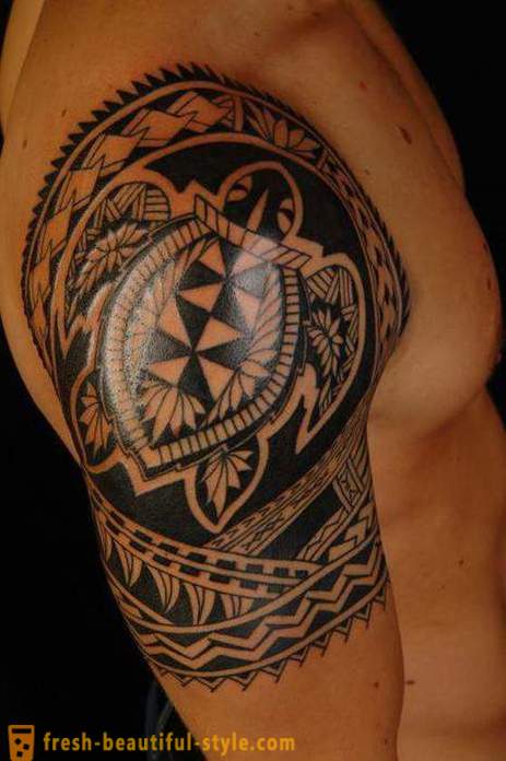 Polinezijski tetovaže: pomen simbolov