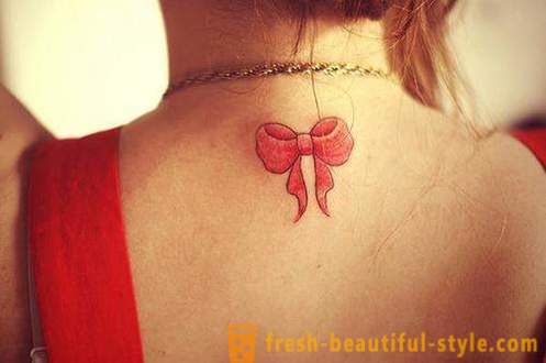Lepa ženska tattoo - da sesekljamo in kjer je slika