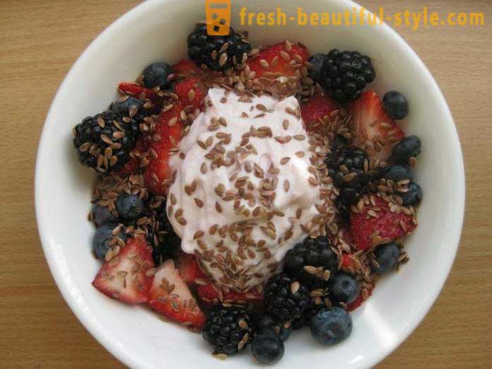 Lanena semena: pregledi. Lan prehrana seme z jogurtom: pregledi izgubili težo, kako narediti?
