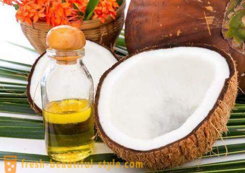 Kokosovo olje: pregledi, aplikacija. Kokosovo olje za lase