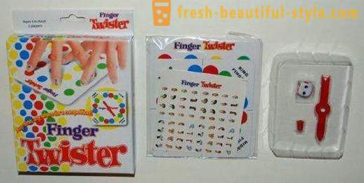 Animacija za otroke in odrasle - Finger Twister. pravila igre