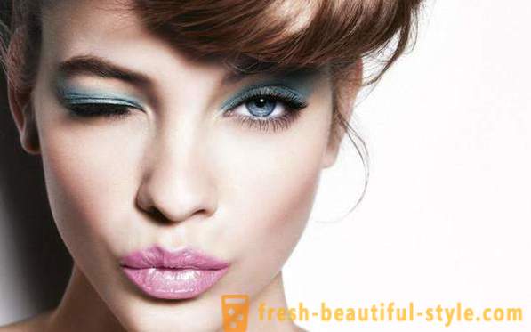 Makeup za modre-sive oči: korak za korakom navodila s fotografijami