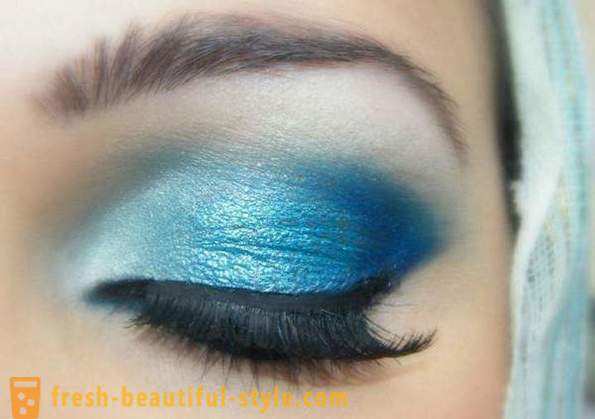 Makeup za modre-sive oči: korak za korakom navodila s fotografijami