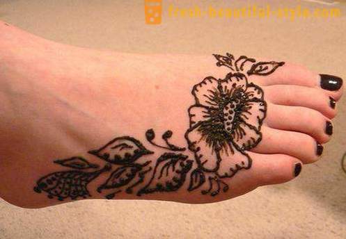 Henna tetovaže. Kako narediti začasno Henna tetovaže
