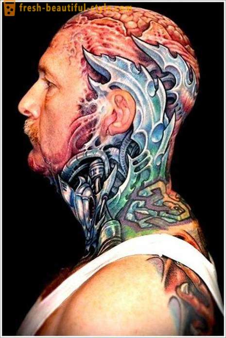 Biomehanika: tattoo za ostre osebnosti