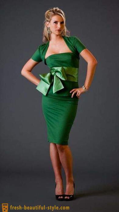 Zelena obleka - idealno obleko za vsako priložnost