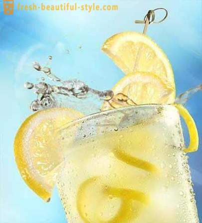 Lemon Prehrana: izgubiti težo in pijačo